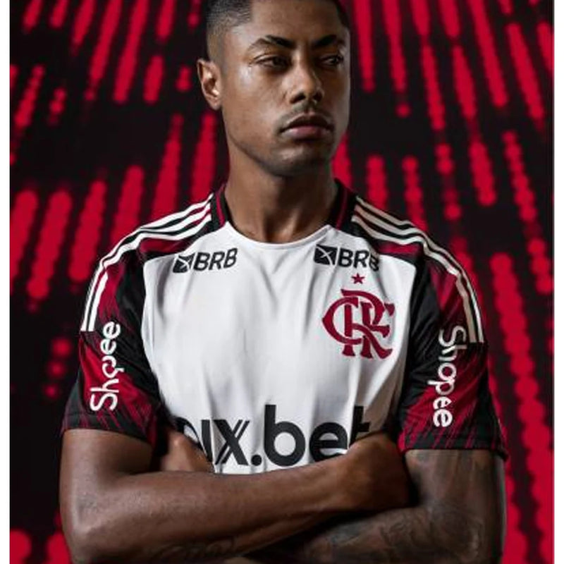 New Flamengo 2025 Away Kit Summer Men T-Shirt Adult/ KID Jerseys kIT Kit Men And Women T-shirt Football Jersey T-Shirt Top
