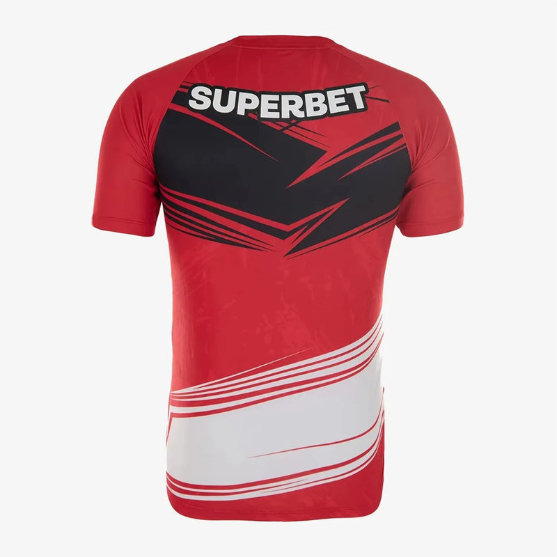 Camisa São Paulo 25/26 s/n° Goleiro New Balance Masculina - Vermelho+Preto