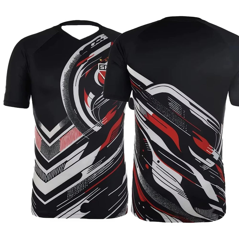 Camisa São Paulo 25/26 s/n° Pré Jogo New Balance Masculina - Preto