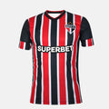 Camisa New Balance Away Spfc 2024 Jogador Masculina - Vermelho+Branco